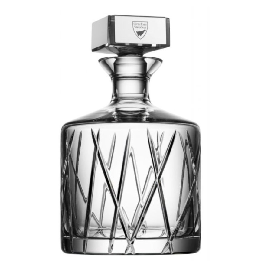Orrefors City whiskykaraff decanter whisky