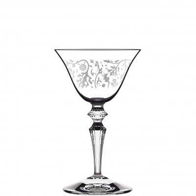 Wormwood Astoria dekorerte cocktailglass 130 ml, 6-pakning