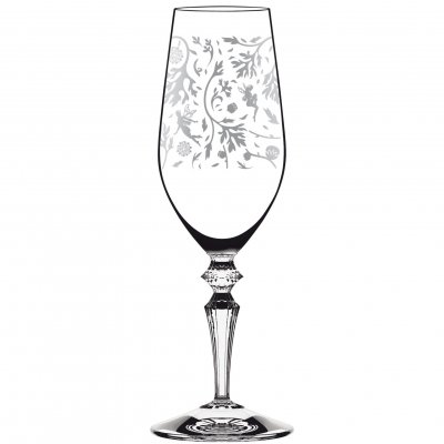 Italesse Wormwood Fizz dekorerat decored champagneglas champagne glass 260 ml
