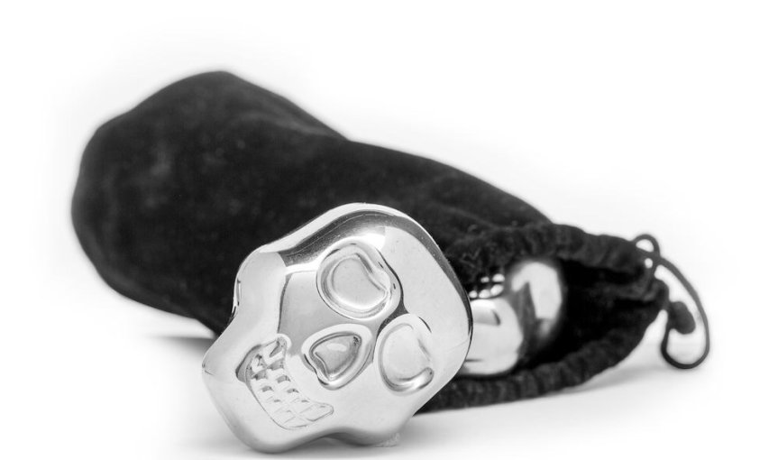 Sagaform dödskalle iskub isbitar