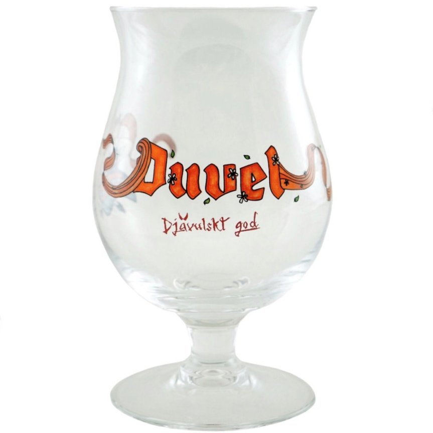 Duvel "Djävulskt God" ölglas 33 cl