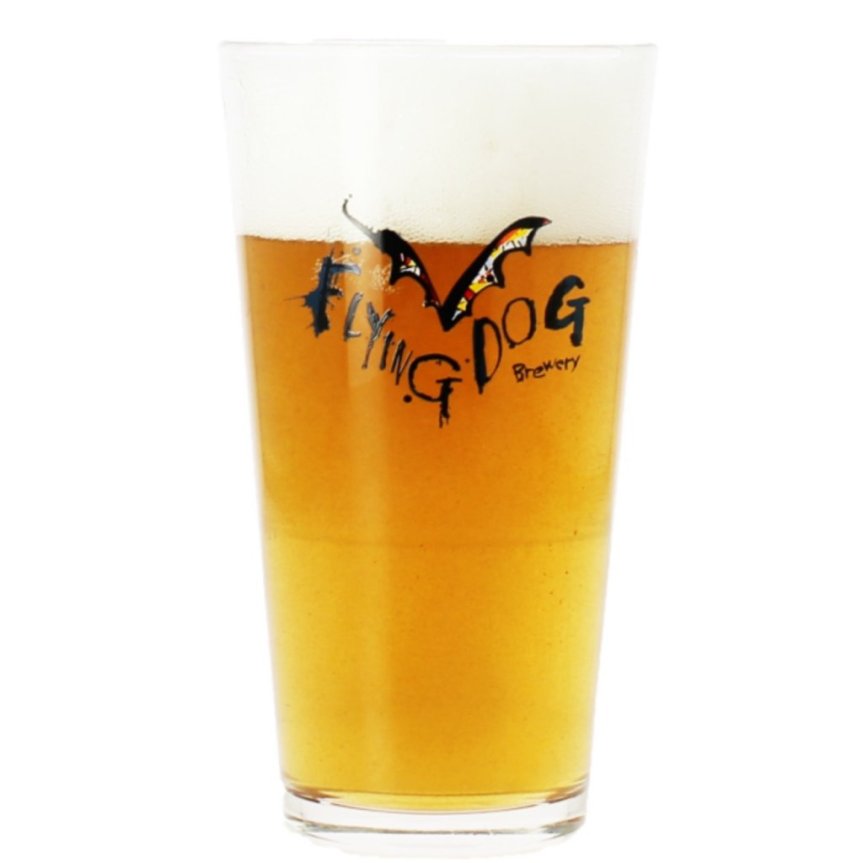 Flying Dog ölglas 50 cl