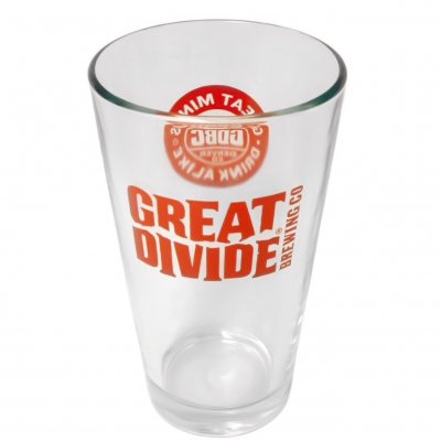 Great Divide ölglas Beer Glass
