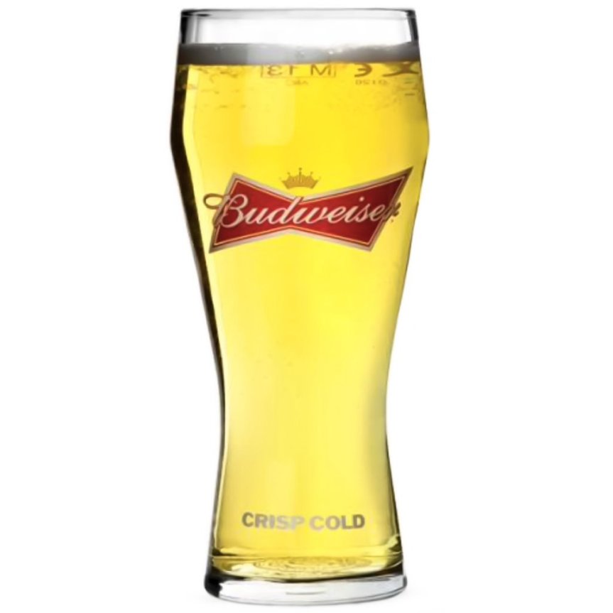 Budweiser Crisp Cold ölglas 50 cl