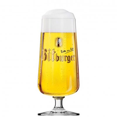 Bitburger ølglass 40 cl