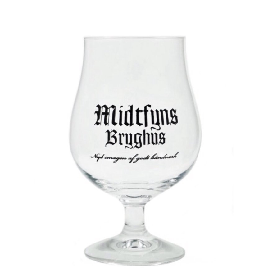Midtfyns brygghus ölglas 30 cl