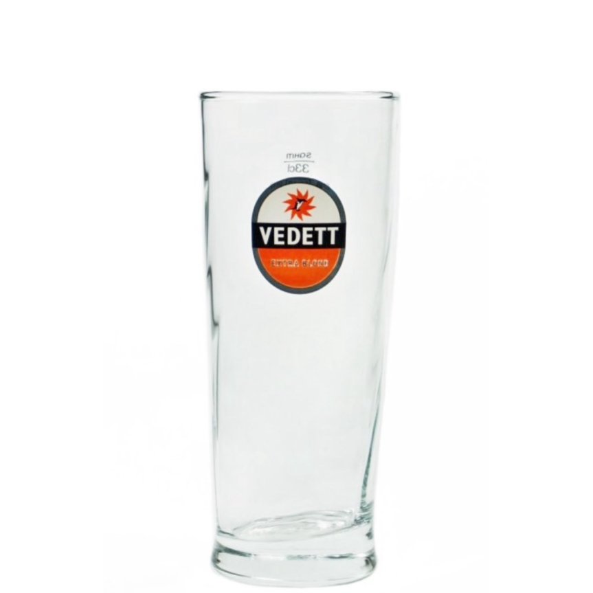 Vedett extra blond ölglas