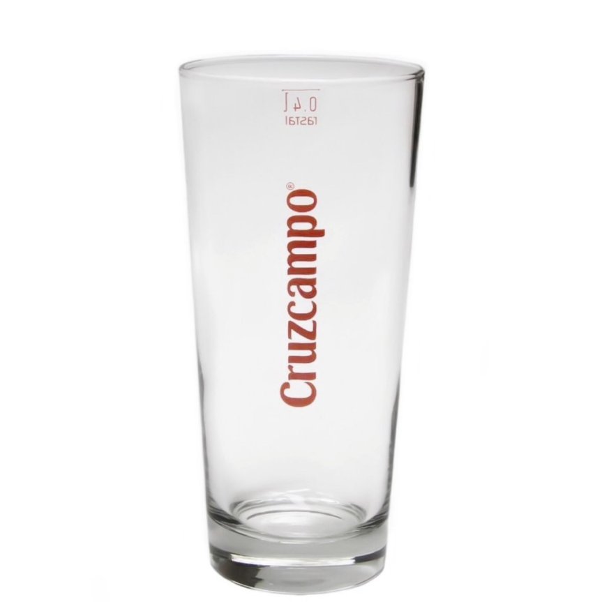 Cruzcampo ölglas