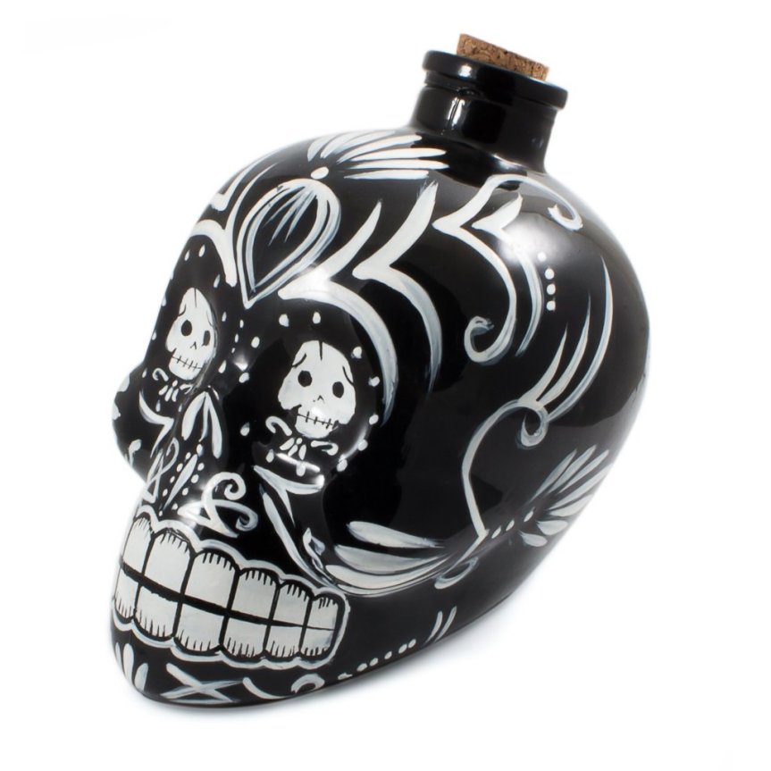 Zoom bilde av Day of the dead dekanterare Dödskalle karaff