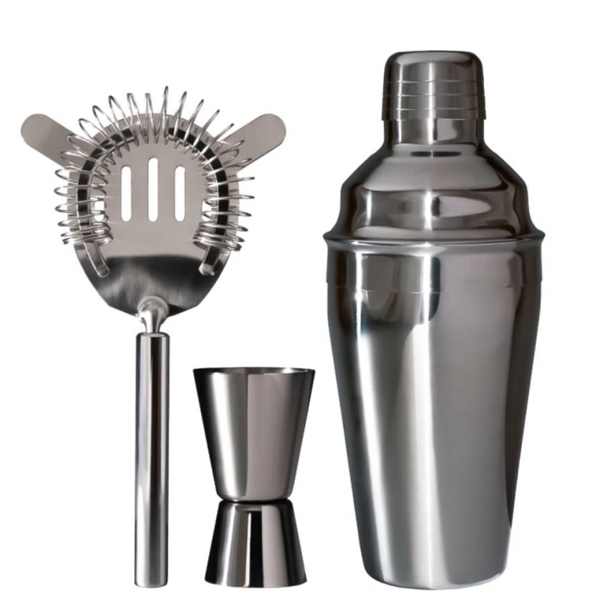 Barset rostfritt tre delar 3 delar Dorre