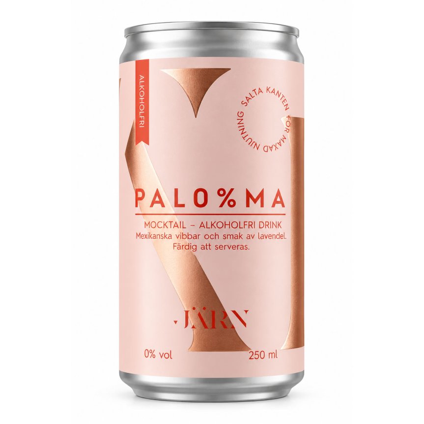 Zoom bilde av JÄRN Lavendel-Paloma Alkoholfri Mocktail 25 cl