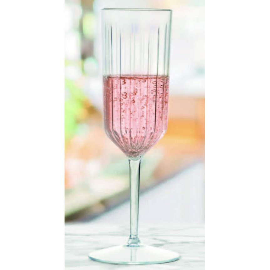 Kaleido champagneglass i plast 27 cl - Tritan
