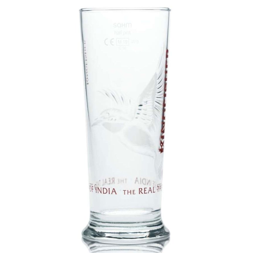 Zoom bilde av Kingfisher ølglass halv pint