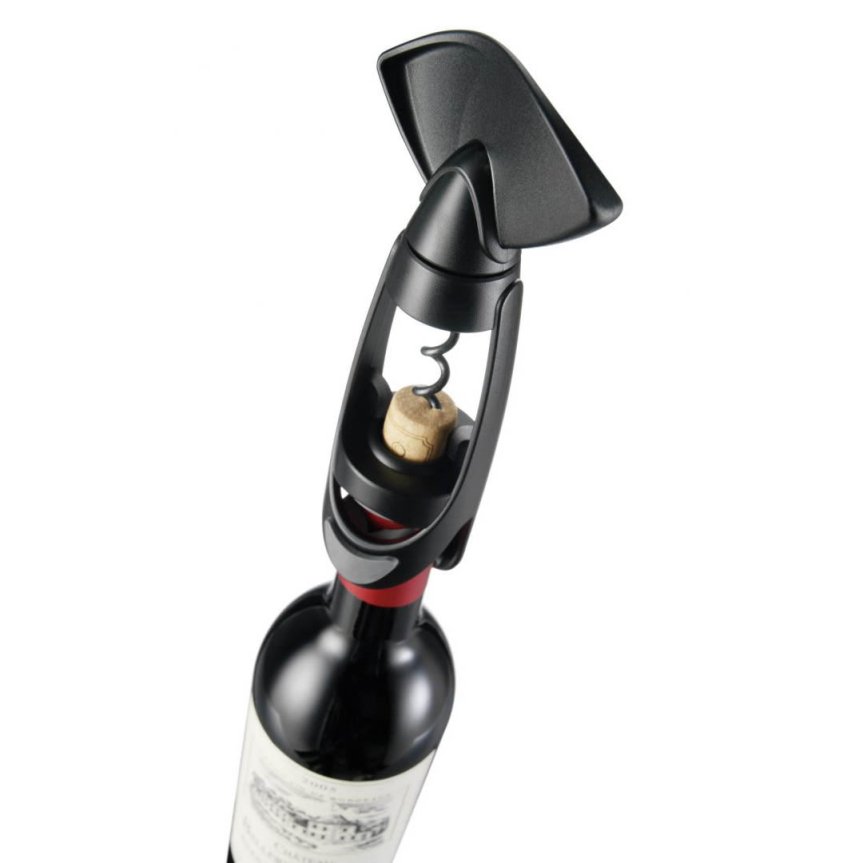 Zoom bilde av Vacu Vin Twister korketrekker svart