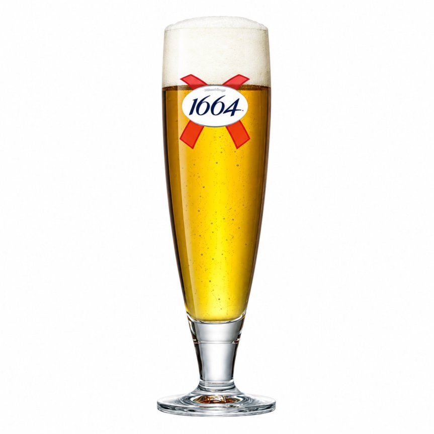 Zoom bilde av Kronenbourg 1664 ølglass 40 cl