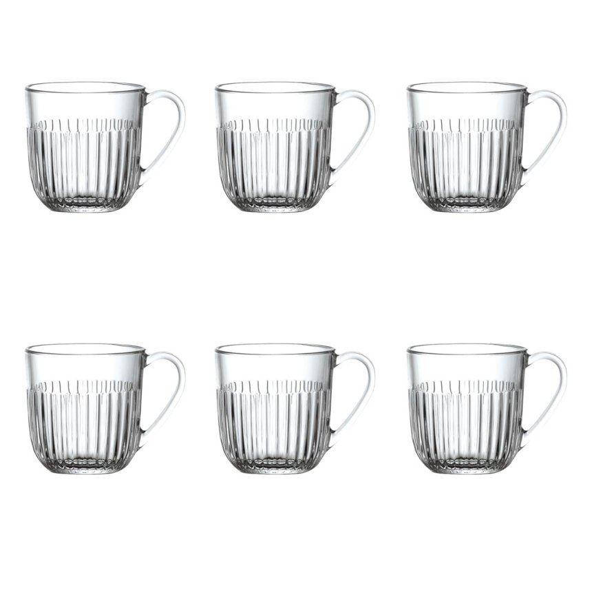 Zoom bilde av La Rochère Ouessant Kaffeglass med hank 27 cl – 6-pakning