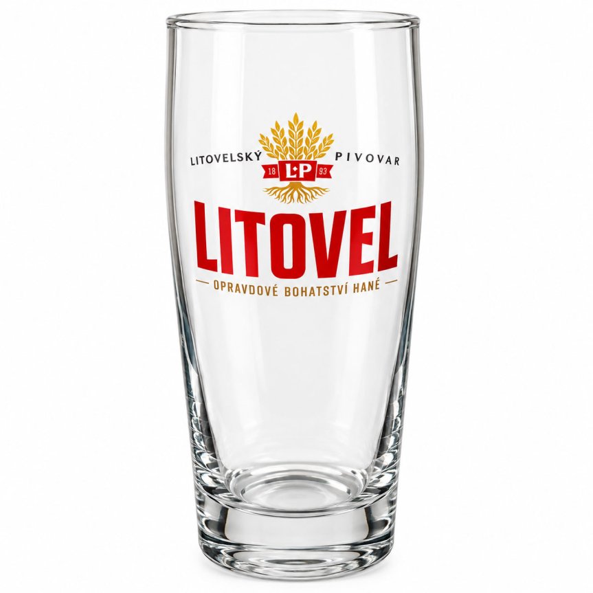 Zoom bilde av Litovel ølglass 50 cl