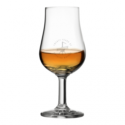 Mackmyra whiskyglas 20 år jubileums