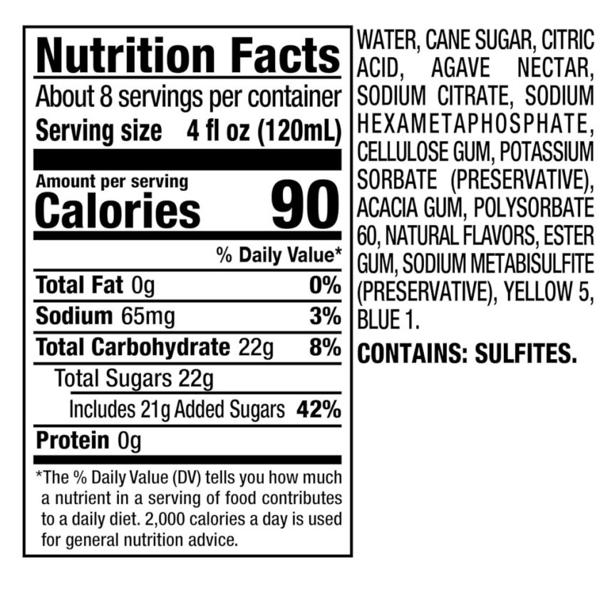 Mr & Mrs T Margarita Mix 1 liter