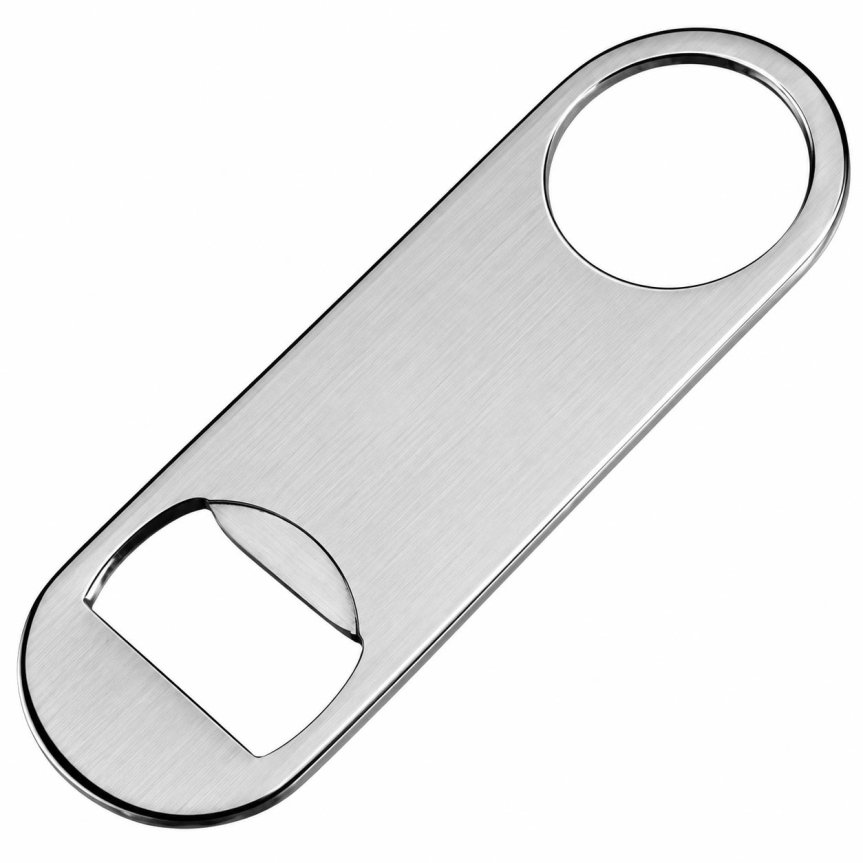 Zoom bilde av Flaskeåpner i stål, minibar blade