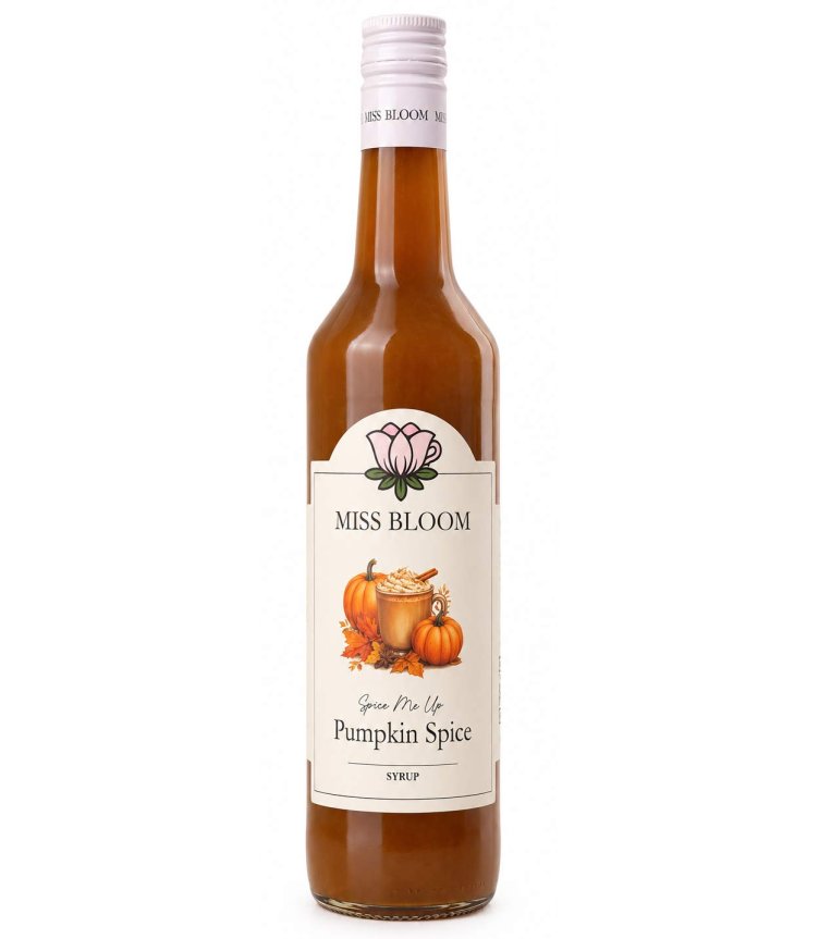 Zoom bilde av Miss Bloom Pumpkin Spice Syrup – 50 cl