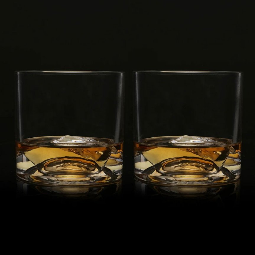 Mont Blanc whiskyglass 28 cl 2 stk