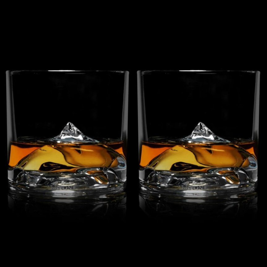 Mount Everest whiskyglass 27 cl 2 stk