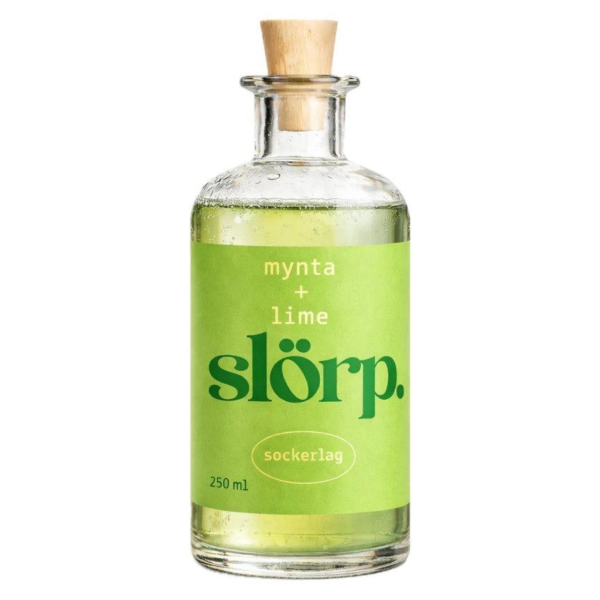 Slörp Sukkerlake Mynte + Lime