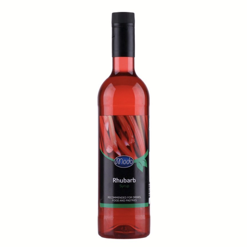 Rabarbrasirup 75 cl PET-flaske