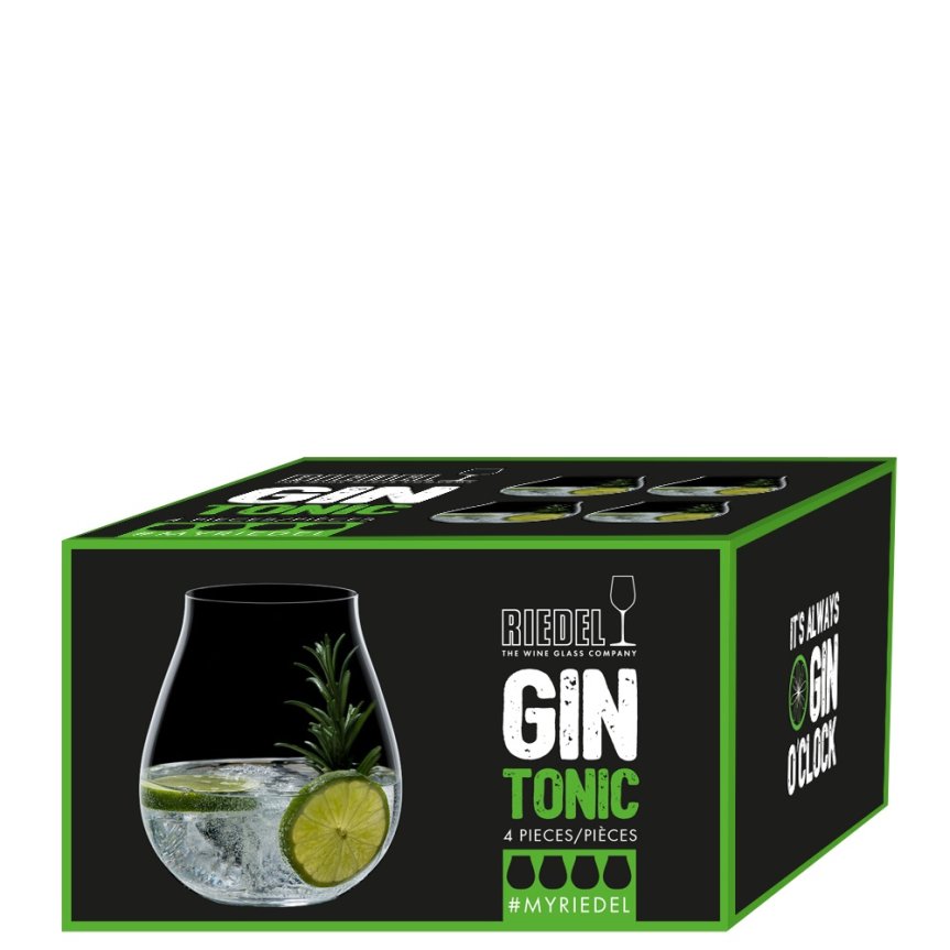 Riedel O Gin & tonicglass 4-pakning