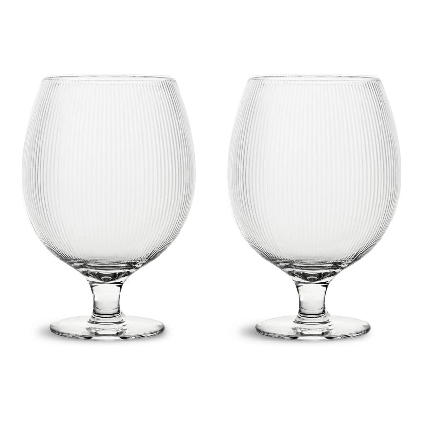 Blanka ølglass 2-pakning