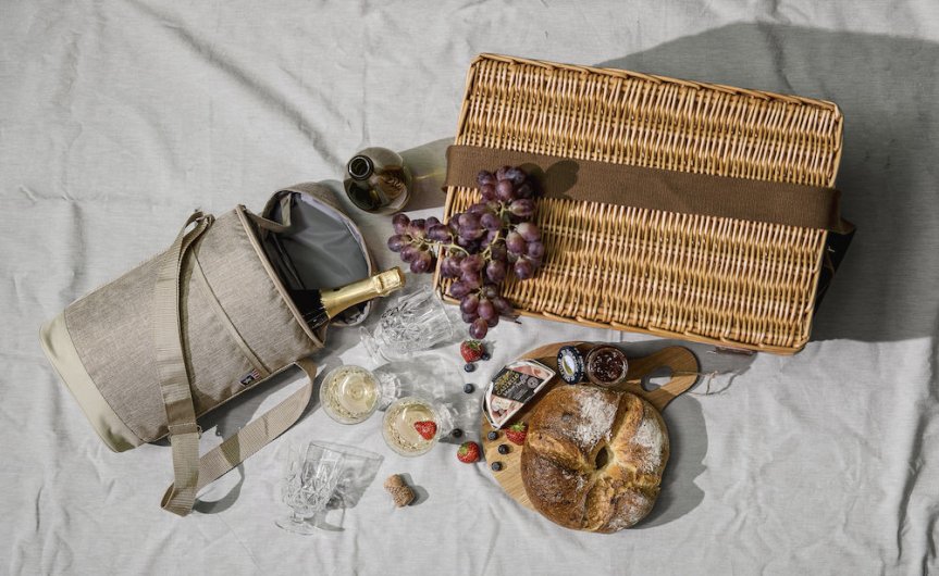 Picknick plastglas 4-pack