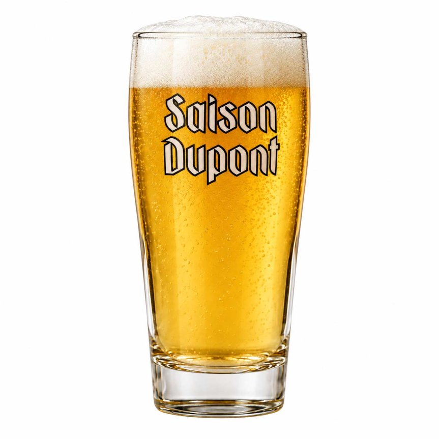 Zoom bilde av Saison Dupont ølglass 33 cl