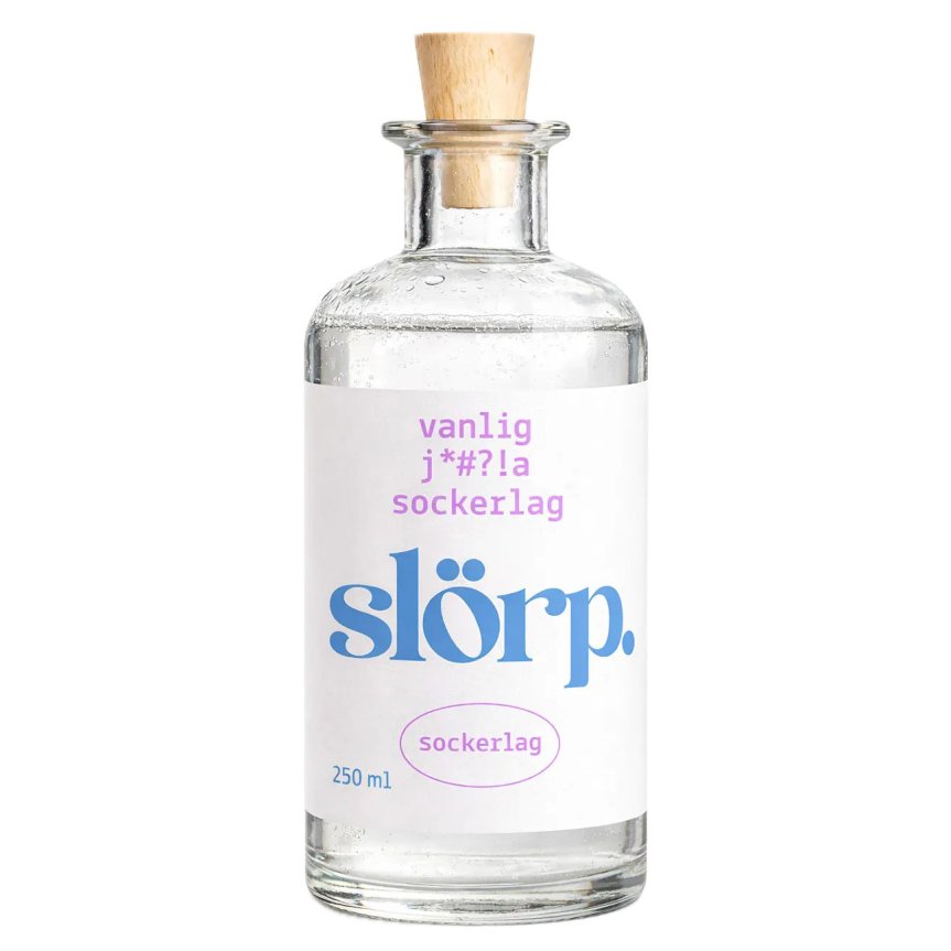 Slörp Svensk sukkerlake 25 cl