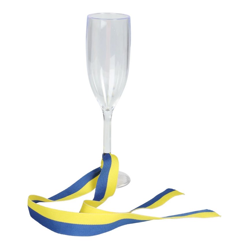 Champagneglass i plast - Student