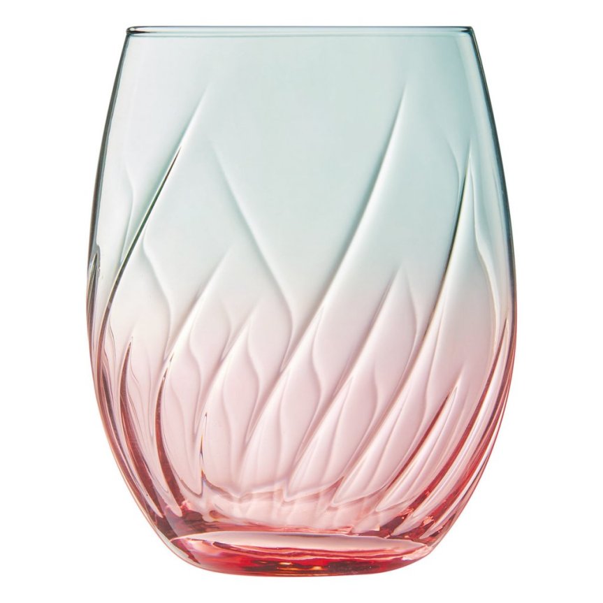 Cristal D'Arques Swirly Spring vannsglass 36 cl 4-pakning