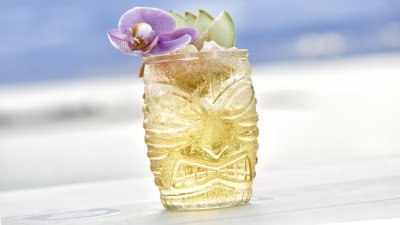 Tiki DOF cocktailglass