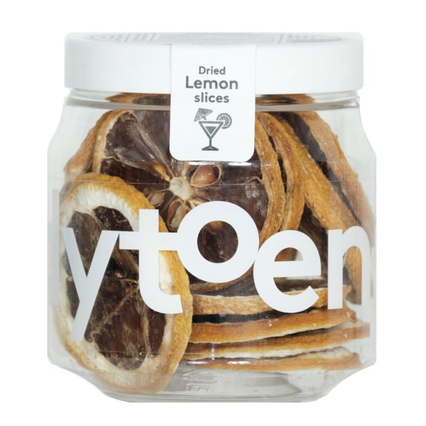 Torkade citronskivor 40 gram