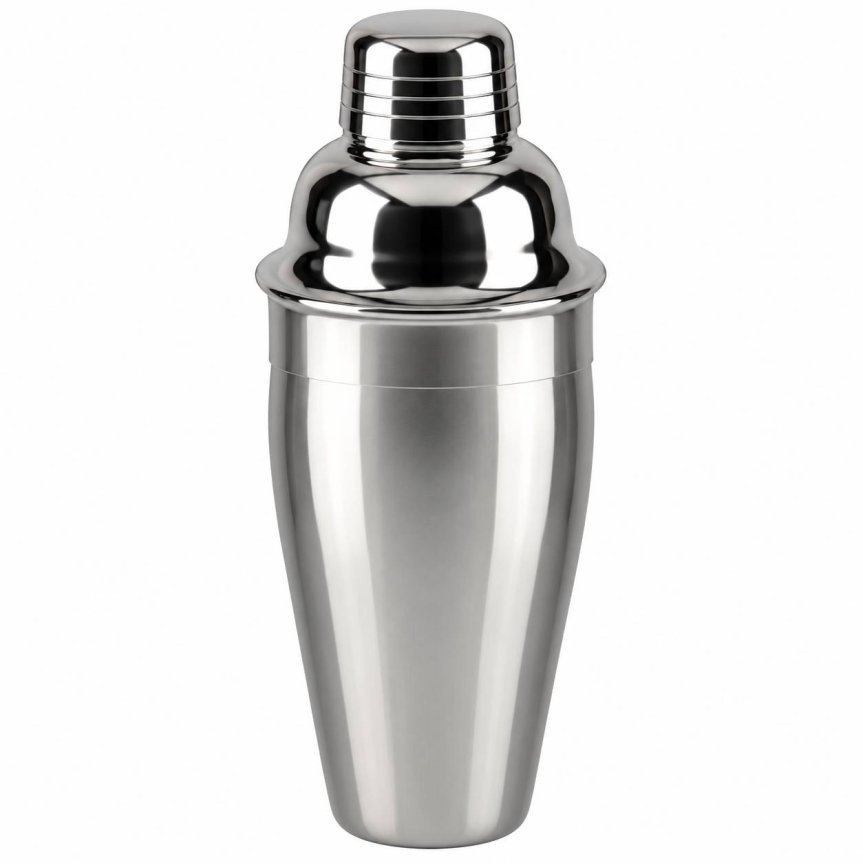 Zoom bilde av Tredelt cocktail shaker, eksklusiv