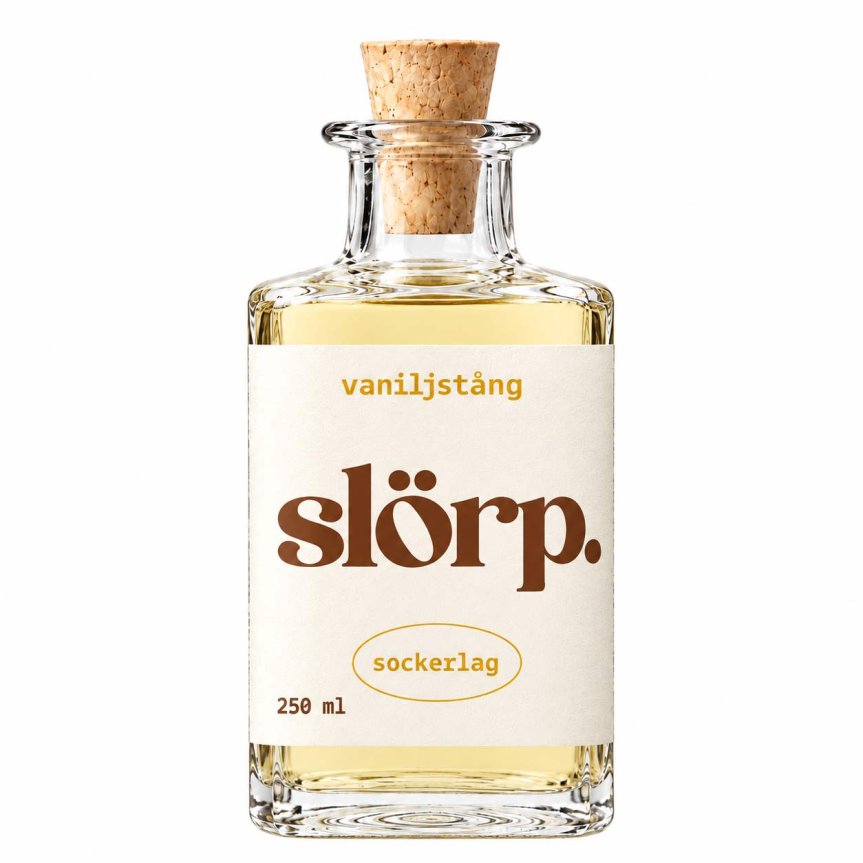 Zoom bilde av Slörp Sukkerlake Vaniljestang 25 cl