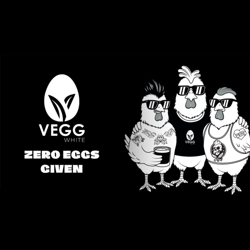 Vegg White eggehviteerstatning 25 cl