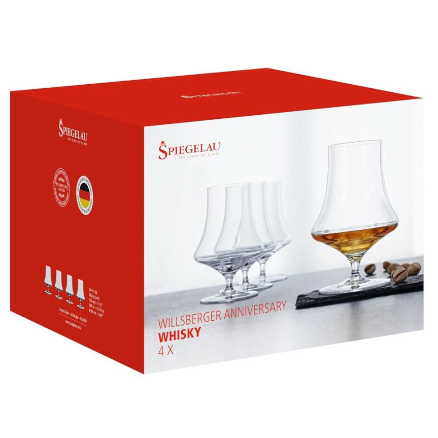 Zoom bilde av Willsberger Anniversary whiskyglass 36 cl – 4-pakning