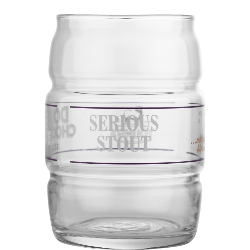 Youngs Double Chocolate Stout ölglas
