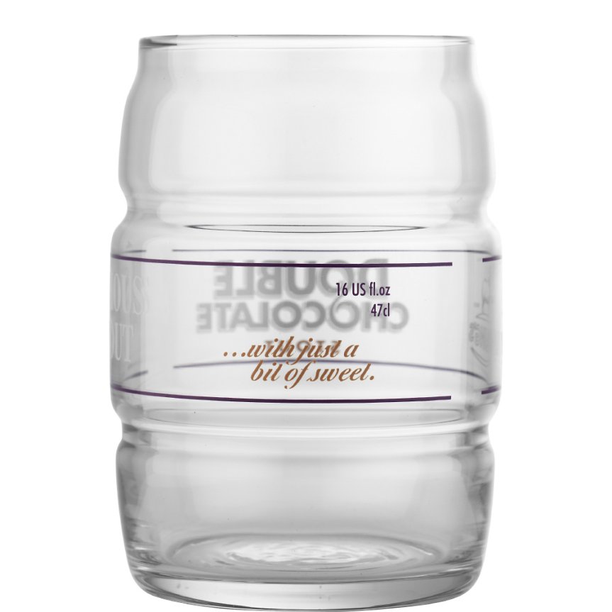 Youngs Double Chocolate Stout ölglas