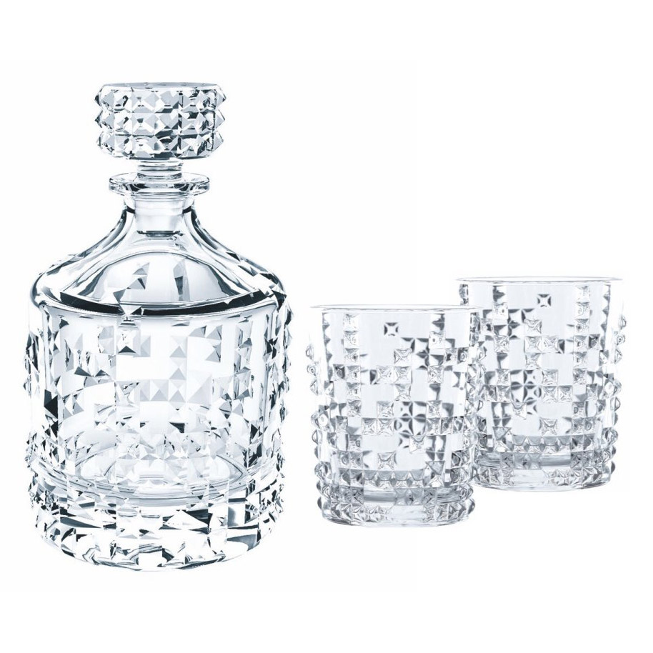 Product Image for Nachtmann Punk-pakken - 2 glass og 1 whiskykaraffel